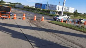 Cierra vialidad y tránsito la calzada Cuauhtémoc por rehabilitación de Ferromex 2 CIERRA VIALIDAD 2