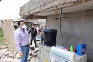 Cauhtémoc Familia afectada por explosion 1