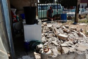 Cauhtémoc Familia afectada por explosion 6