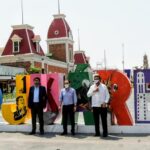 Recorren el Centro Histórico el secretario de Hacienda, Gobernador y Alcalde 1 Centro 3