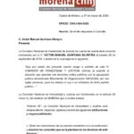 Oficio CNHJ 084 2020