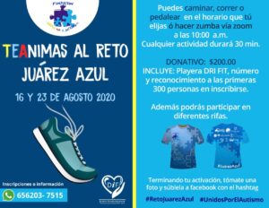 Invita DIF Municipal a participar en Reto Juárez Azul 4 Reto Juarez 5
