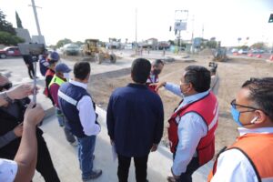 Supervisa Presidente Municipal obras de rehabilitación del crucero de Ejército Nacional y Adolfo López Mateos 6 Servicio Publico 1