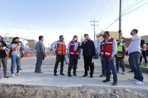 Supervisa Presidente Municipal obras de rehabilitación del crucero de Ejército Nacional y Adolfo López Mateos 8 Servicio Publico 10