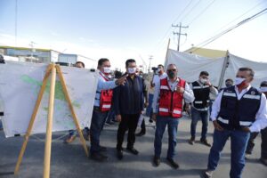 Supervisa Presidente Municipal obras de rehabilitación del crucero de Ejército Nacional y Adolfo López Mateos 9 Servicio Publico 4