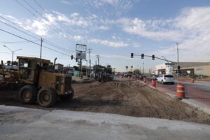 Supervisa Presidente Municipal obras de rehabilitación del crucero de Ejército Nacional y Adolfo López Mateos 4 Servicio Publico 5