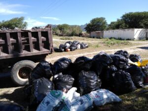 Retira servicios públicos maleza y basura en vialidad importantes de Cuauhtémoc 4 maleza 4
