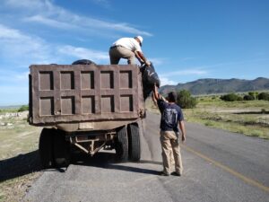 Retira servicios públicos maleza y basura en vialidad importantes de Cuauhtémoc 5 maleza 5