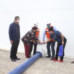 Entrega de tanque elevado para agua potable en los Ojitos 9