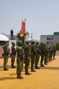 Rinden funcionarios federales minuto de silencio en honor a víctimas de Covid 19 2 Loera minuto Cuu 7