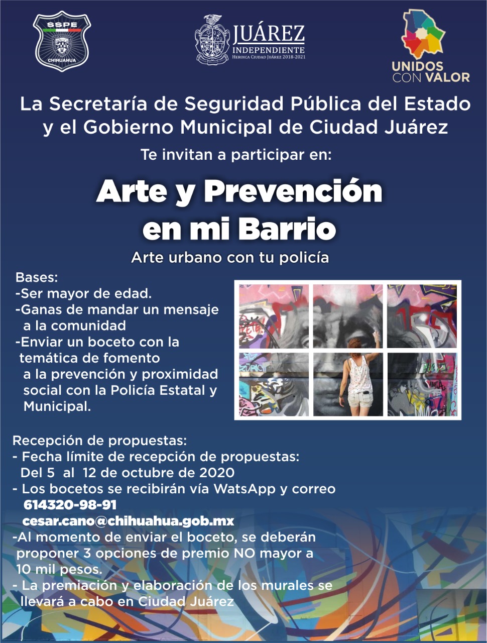 Invitan a participar en “Arte y Prevención en mi Barrio” 1 5f7cd94eca913 5f7cd94eca916