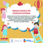 resultados Convocatoria estancias infantiles AA 01