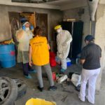 Brigadas revisan casa por casa sintomatología de COVID-19 2 Brigadas de Salud Cov 3