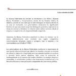 Busca Alianza Federalista fortalecer el T-MEC con nuevo gobierno de Estados Unidos 2 Comunicado Alianza