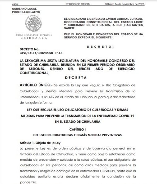 POE PUBLICA LEY CUBREBOCAS 2 1