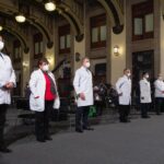 Entrega AMLO Condecoración Miguel Hidalgo a personal de hospitales COVID 2 29 12 2020 CONFERENCIA DE PRENSA MATUTINA FOTO 1