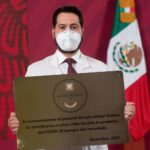 Entrega AMLO Condecoración Miguel Hidalgo a personal de hospitales COVID 9 29 12 2020 CONFERENCIA DE PRENSA MATUTINA FOTO 9