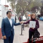 Carmen Almeida ingresa registro para buscar candidatura para gubernatura 3 registro almeida 1