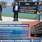 Llega a 634 millones de pesos recuperación de lo robado por red de exgobernador 14 Compromiso cumplido obras con Fondo de la Operacion Justicia para Chihuahua 1