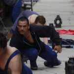 Tren en la tierra como en el cuerpo