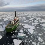 fixed Barco de Greenpeace en el Artico