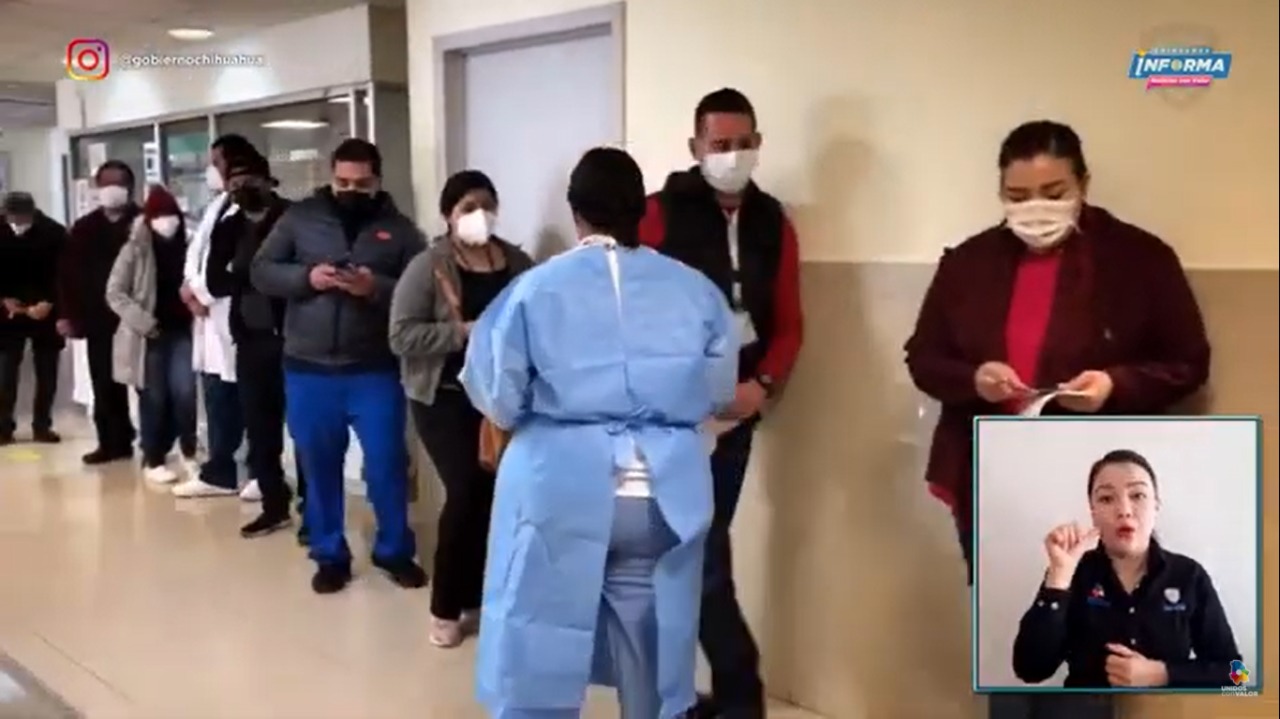 Personal médico del estado recibe segunda vacuna contra COVID 5 2A VACUNACION COVID PERSONAL SALUD EN JZ 1