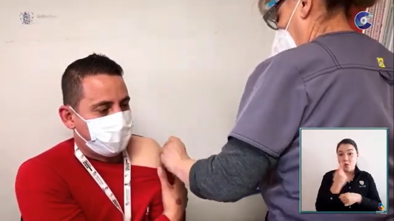 Personal médico del estado recibe segunda vacuna contra COVID 3 2A VACUNACION COVID PERSONAL SALUD EN JZ 5