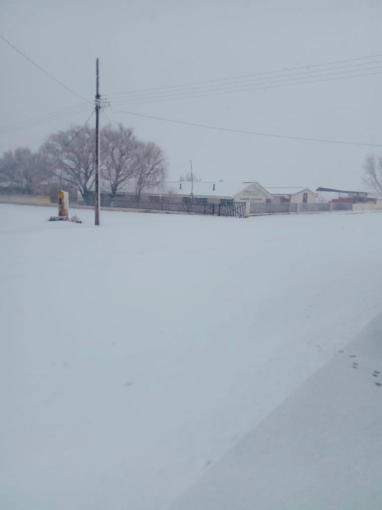 Aspectos de la nevada del domingo en diversas partes del estado 3