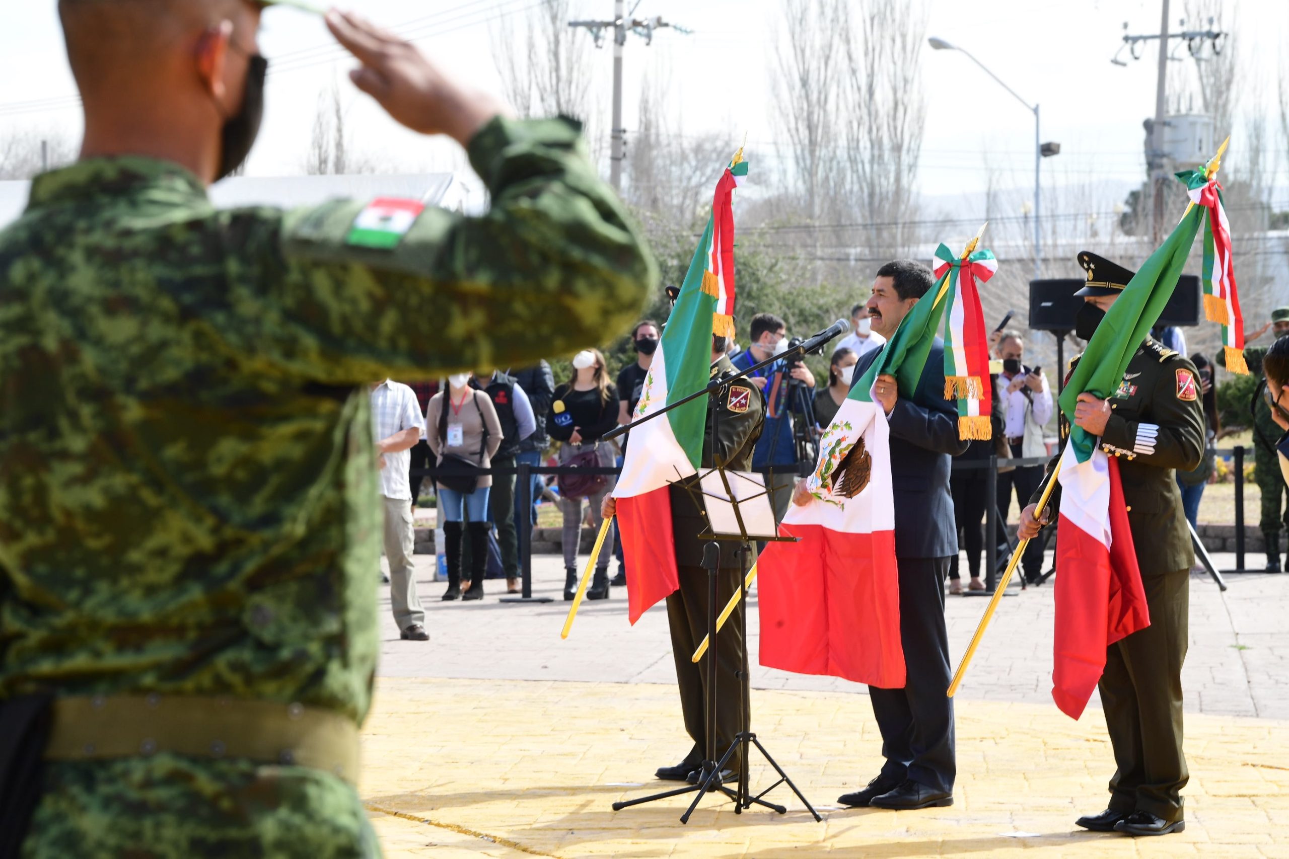 Gobernador Corral encabeza ceremonia por el Día de la Bandera 13 DIA DE LA BANDERA 2021 14 scaled