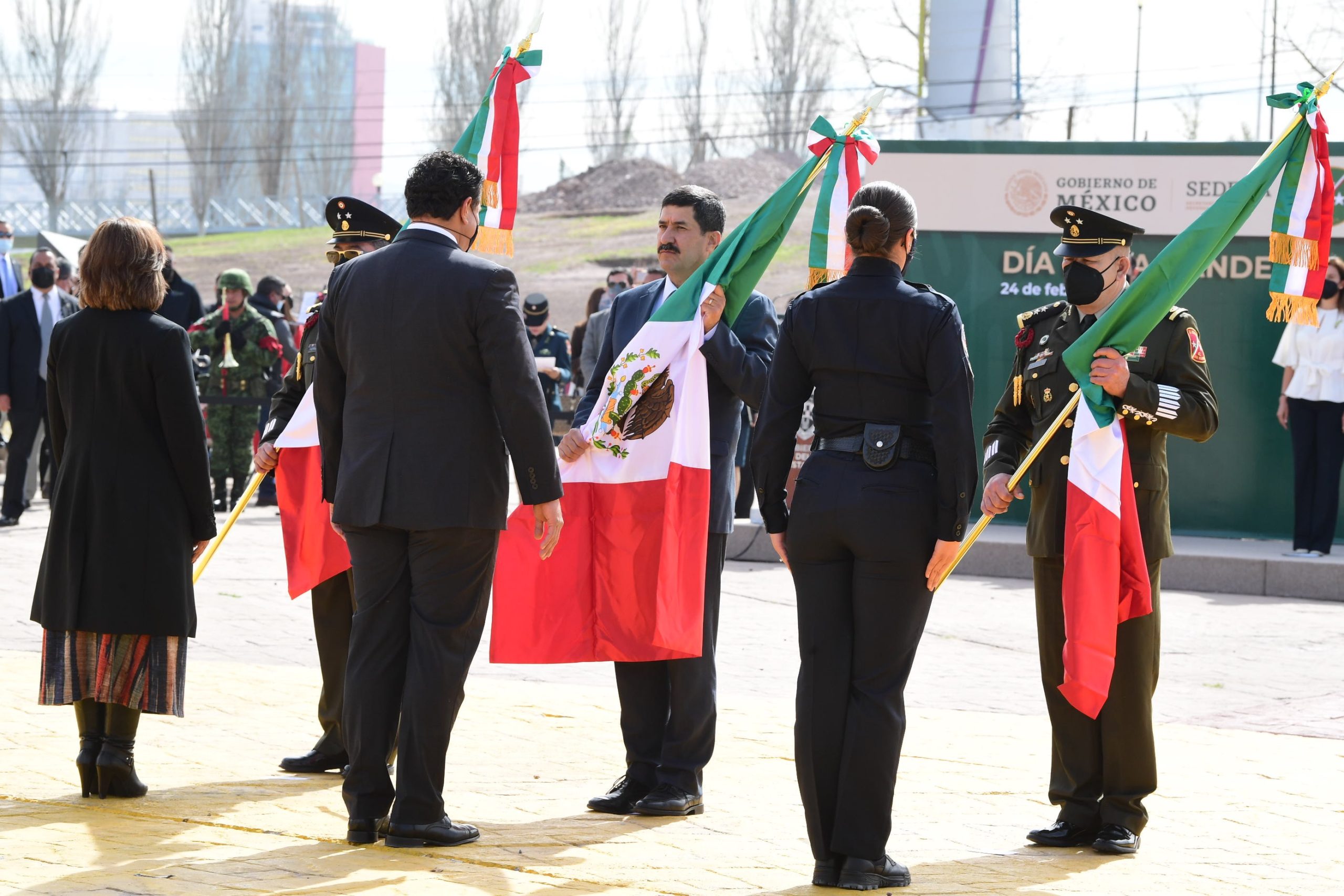 Gobernador Corral encabeza ceremonia por el Día de la Bandera 4 DIA DE LA BANDERA 2021 2 scaled