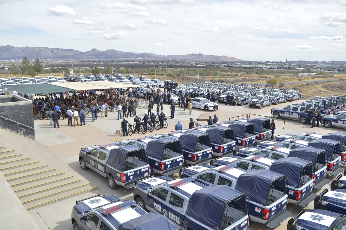 Entrega de patrullas