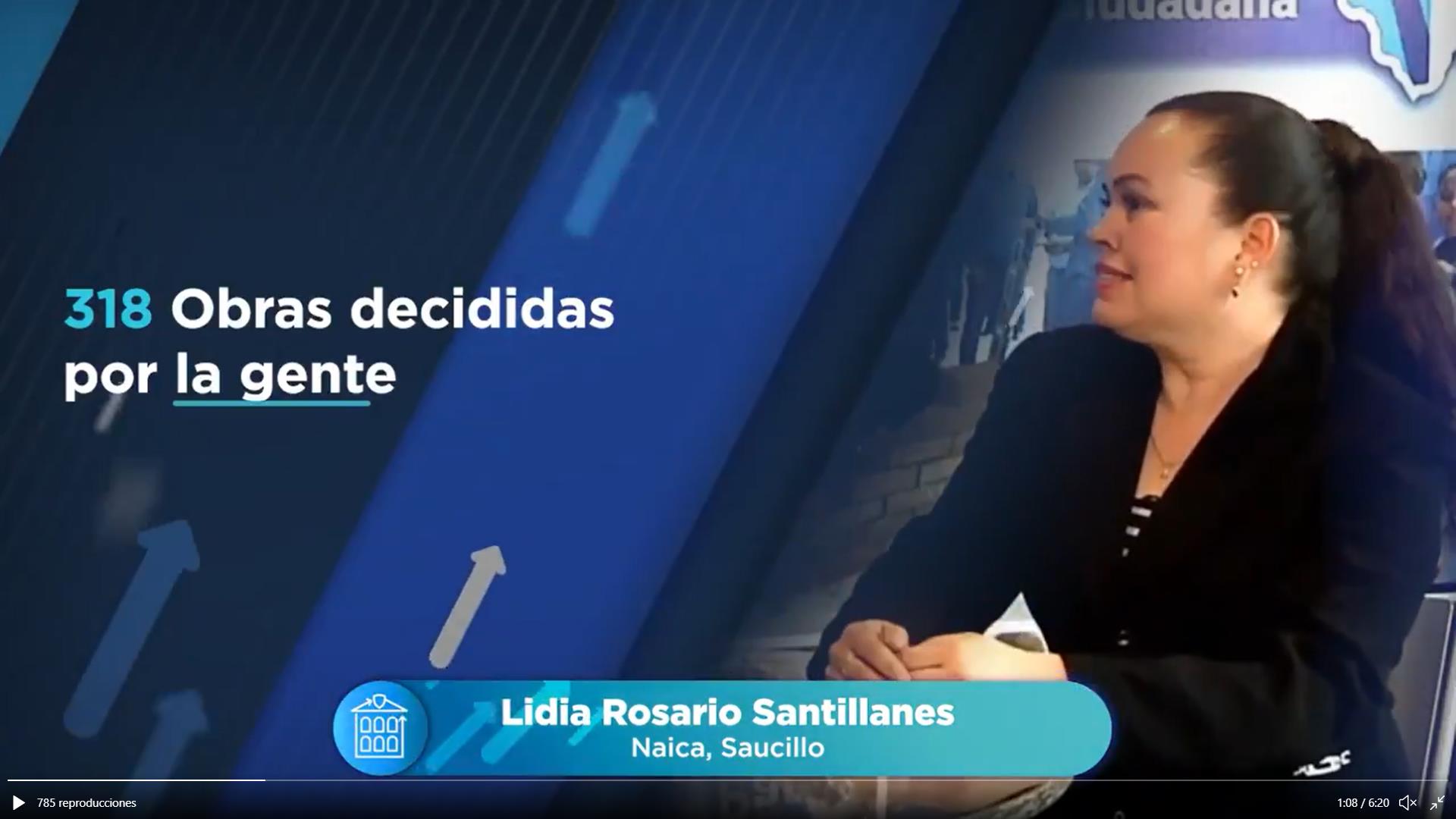 Testimonio Lidia Rosario Santillanes
