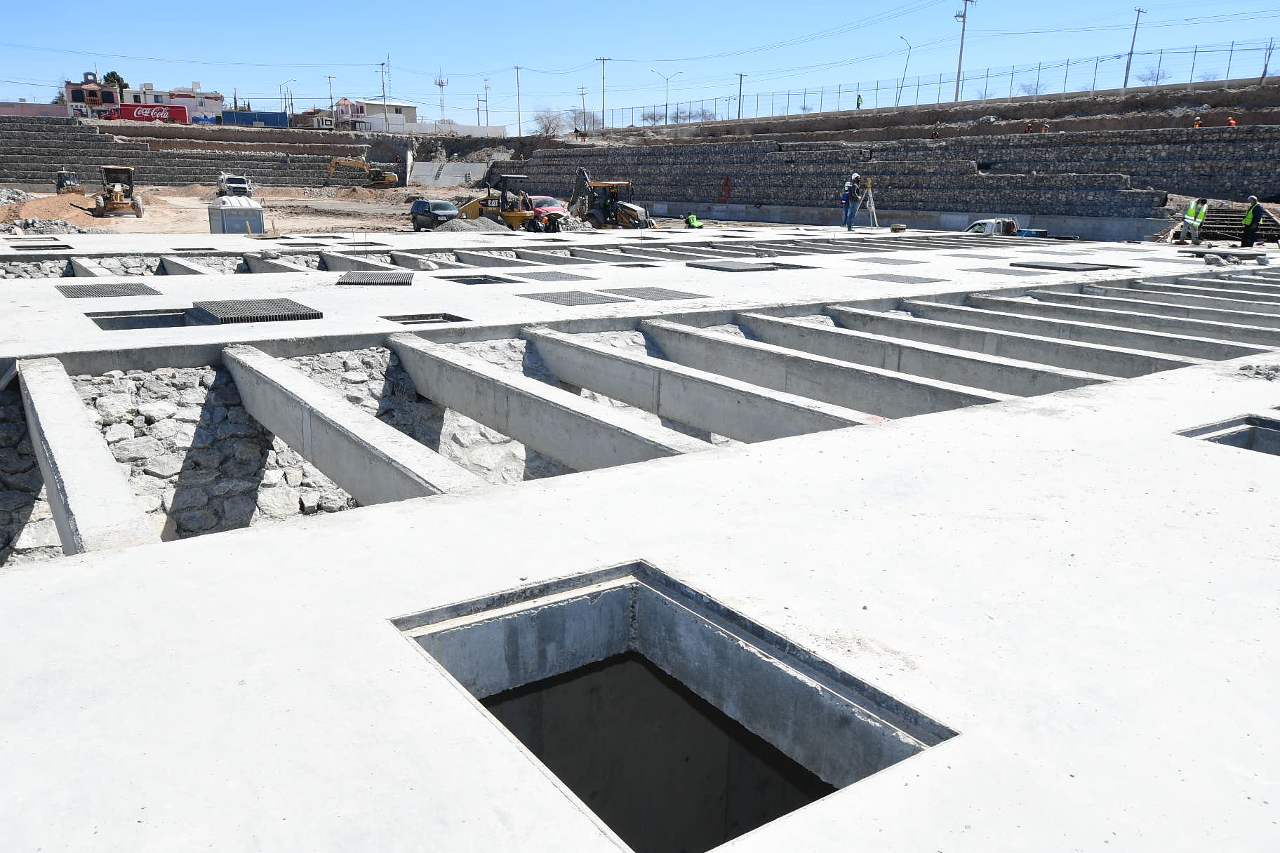 VASO CAPTACION PLUVIAL EN PARQUE CENTRAL 3