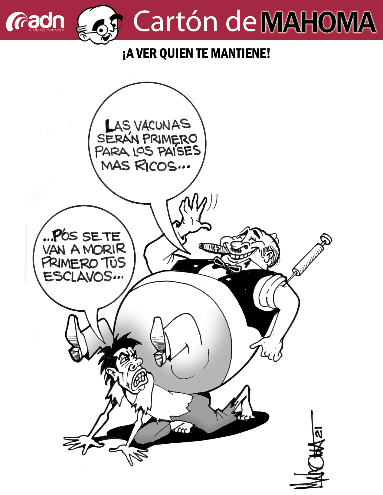 MAHOMA | ¡A ver quien te mantiene! 4 basecarton16defebrero2021