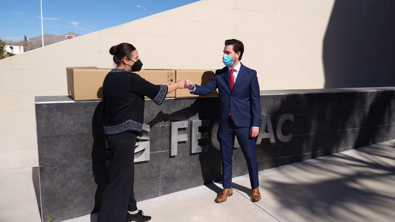 entrega de servidores en Fechac 7