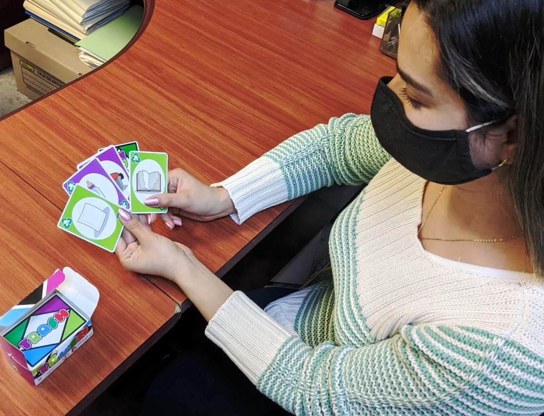 Adquiere el nuevo juego de mesa ecológico "Trash" 1 juego de mesa trash