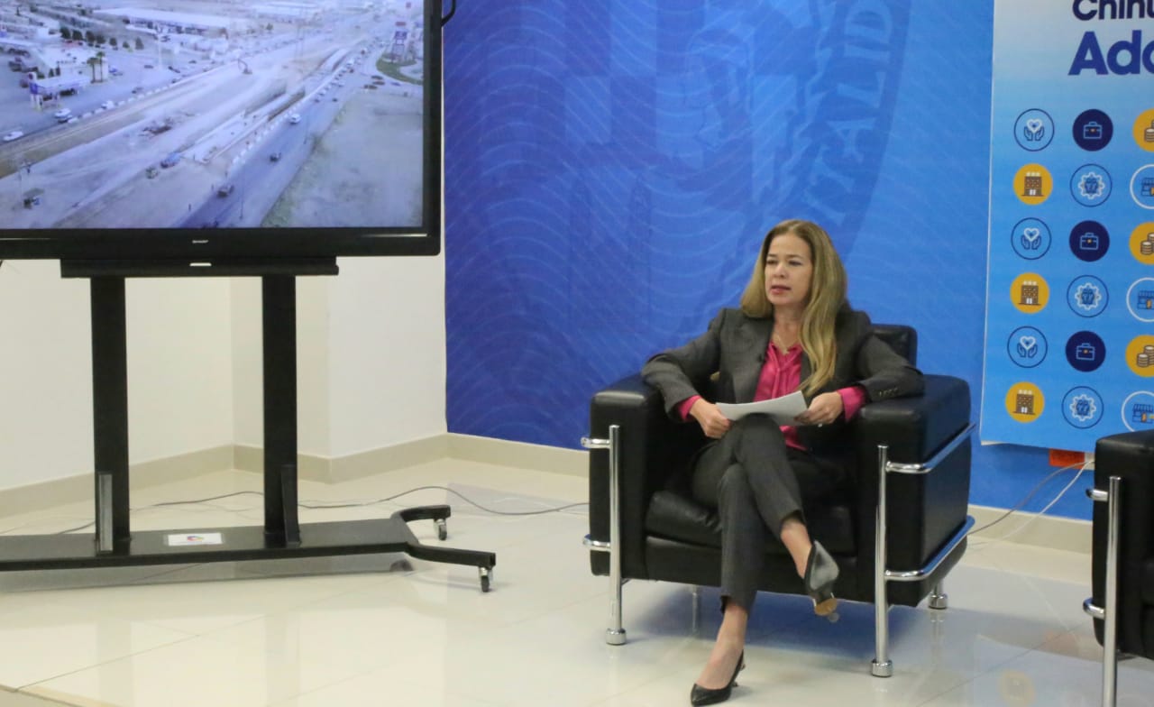 Alejandra de la Vega representante del Gobernador en Juarez 1