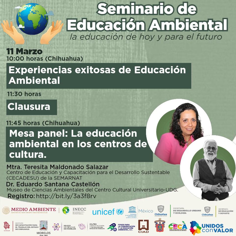 Invitan a clausura del Seminario de Educación Ambiental 2 Clausura Seminario de Educacion Ambiental