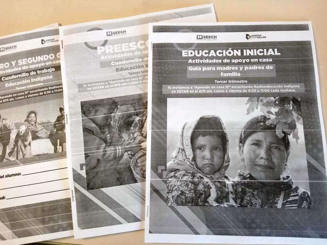 Elaboran 25 mil cuadernos de trabajo para Educación Indígena 4 Cuadernos de trabajo 1