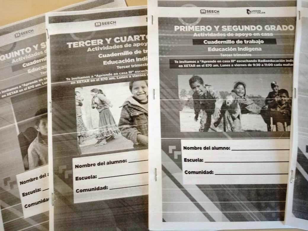 Elaboran 25 mil cuadernos de trabajo para Educación Indígena 2 Cuadernos de trabajo 2