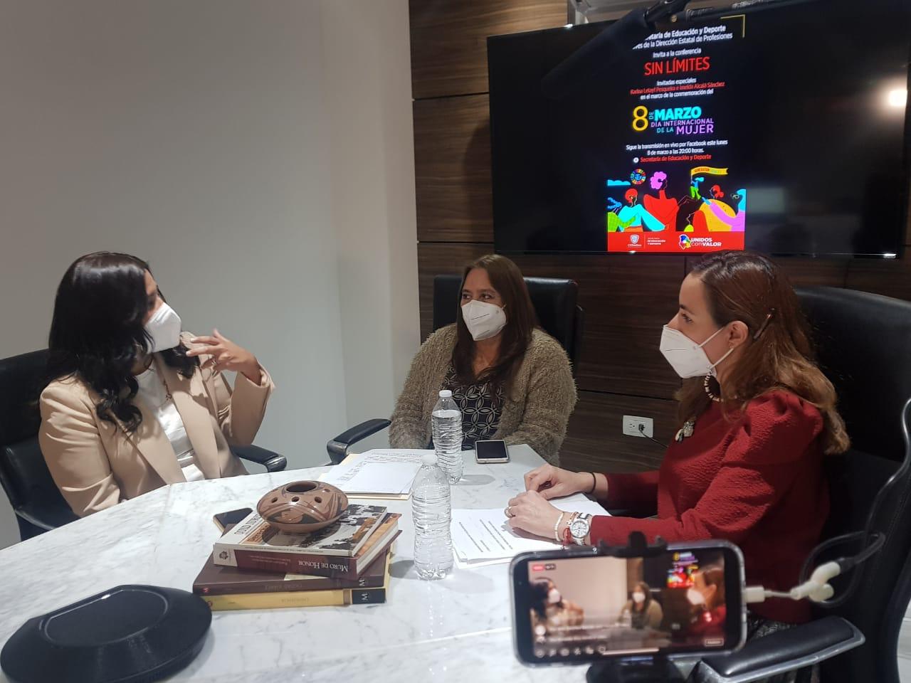 Organizan conversatorio virtual por el Día Internacional de la Mujer 2 D2