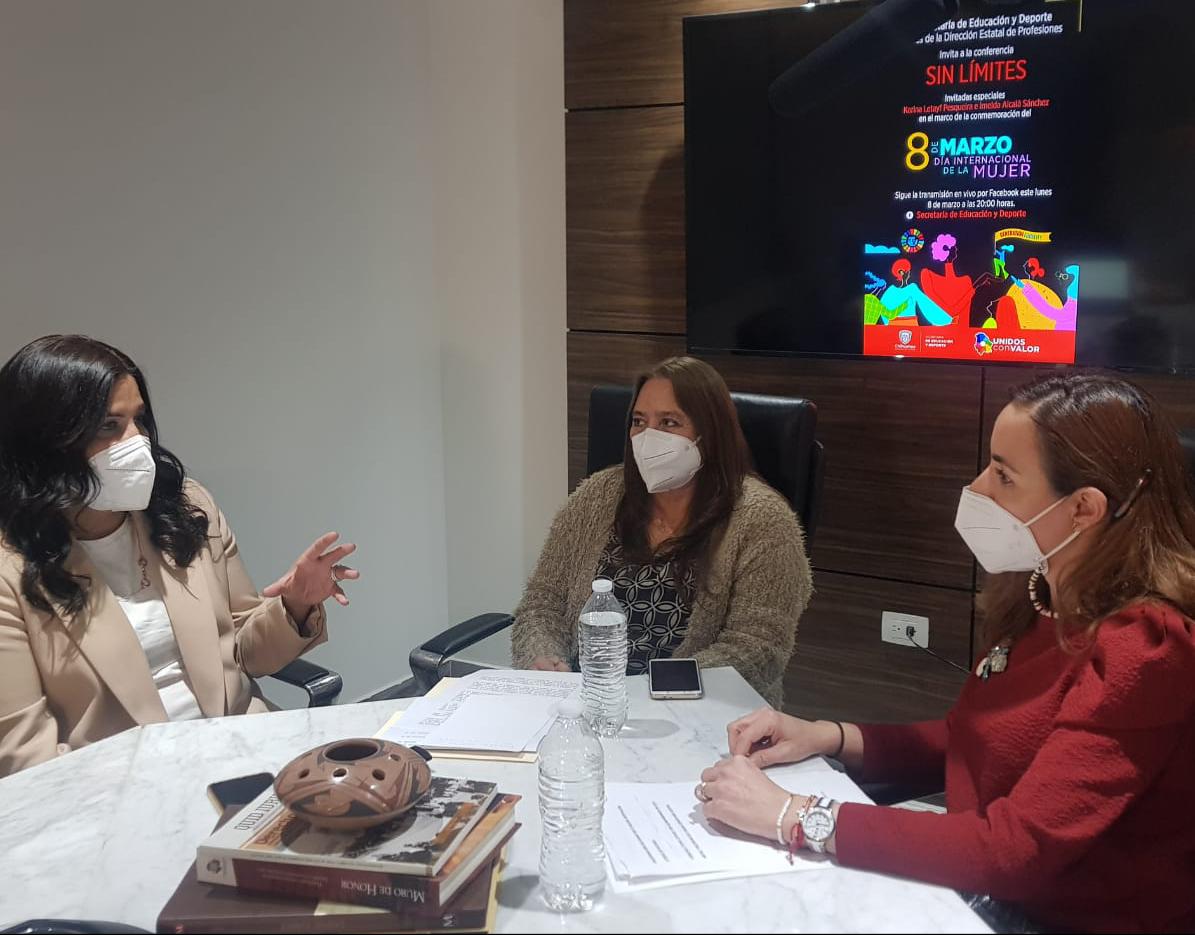 Organizan conversatorio virtual por el Día Internacional de la Mujer 3 D3