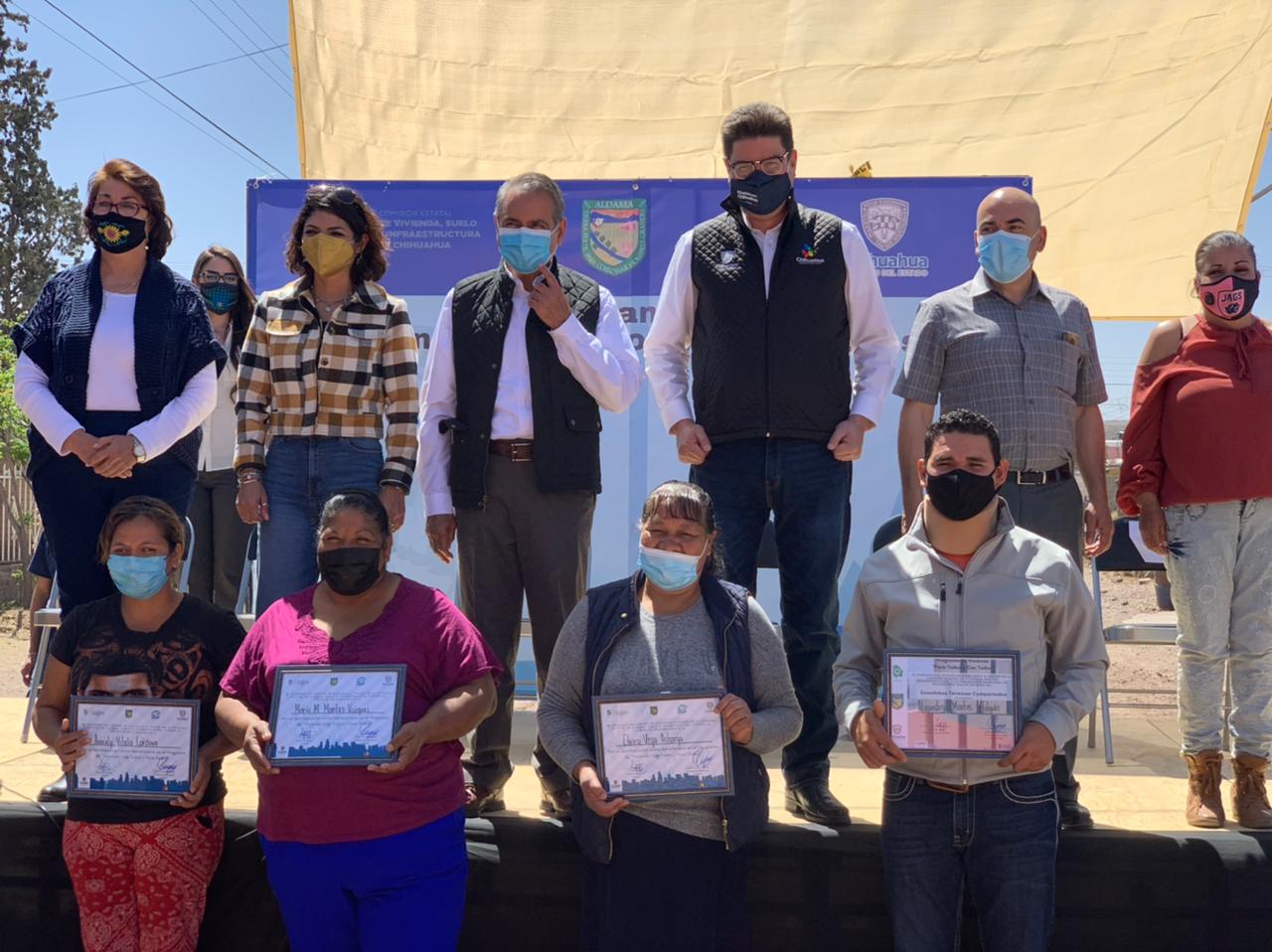 ENTREGA COESVI VIVIENDAS ALDAMA 3