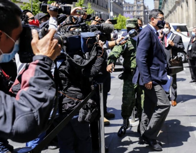 Gobernador Corral firma Acuerdo Nacional por la Democracia 3 Gobernador Javier Corral en Palacio Nacional
