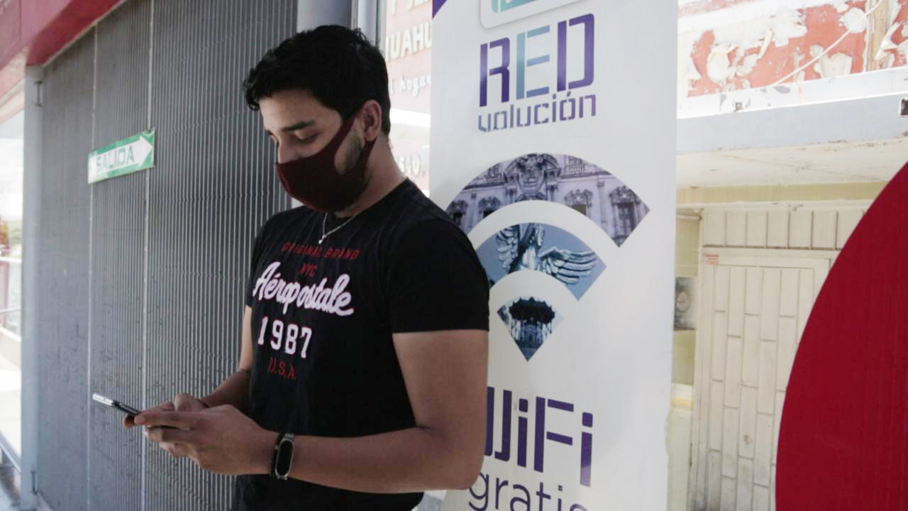 Internet funcionando e