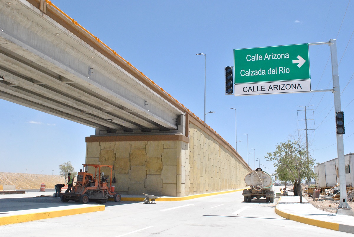 Elizondo: Obra sin precedente en puentes para comunicar a las y los chihuahuenses 3 PUENTE ARIZONA 01 3