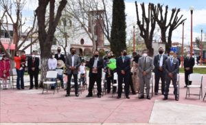 Nuevo Casas Grandes conmemora el 215 natalicio de Benito Juárez 2 Realizan guardia de honor por natalicio de Benito Juarez 4