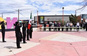 Nuevo Casas Grandes conmemora el 215 natalicio de Benito Juárez 4 Realizan guardia de honor por natalicio de Benito Juarez 6