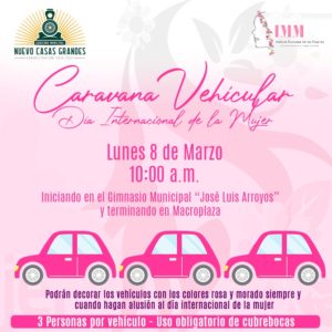 Realizara IMM de Nuevo Casas Grandes caravana vehicular