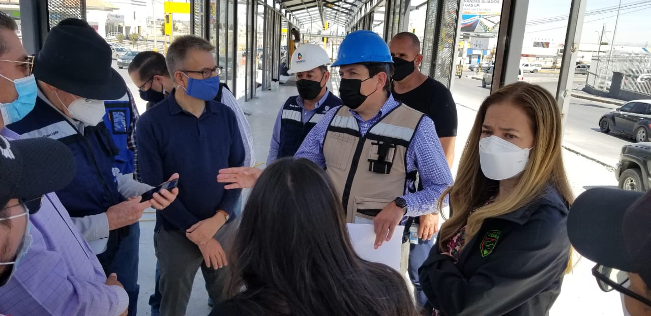 Reuniones y recorridos con la sociedad para informar avances y beneficios del BRT em Juarez 5